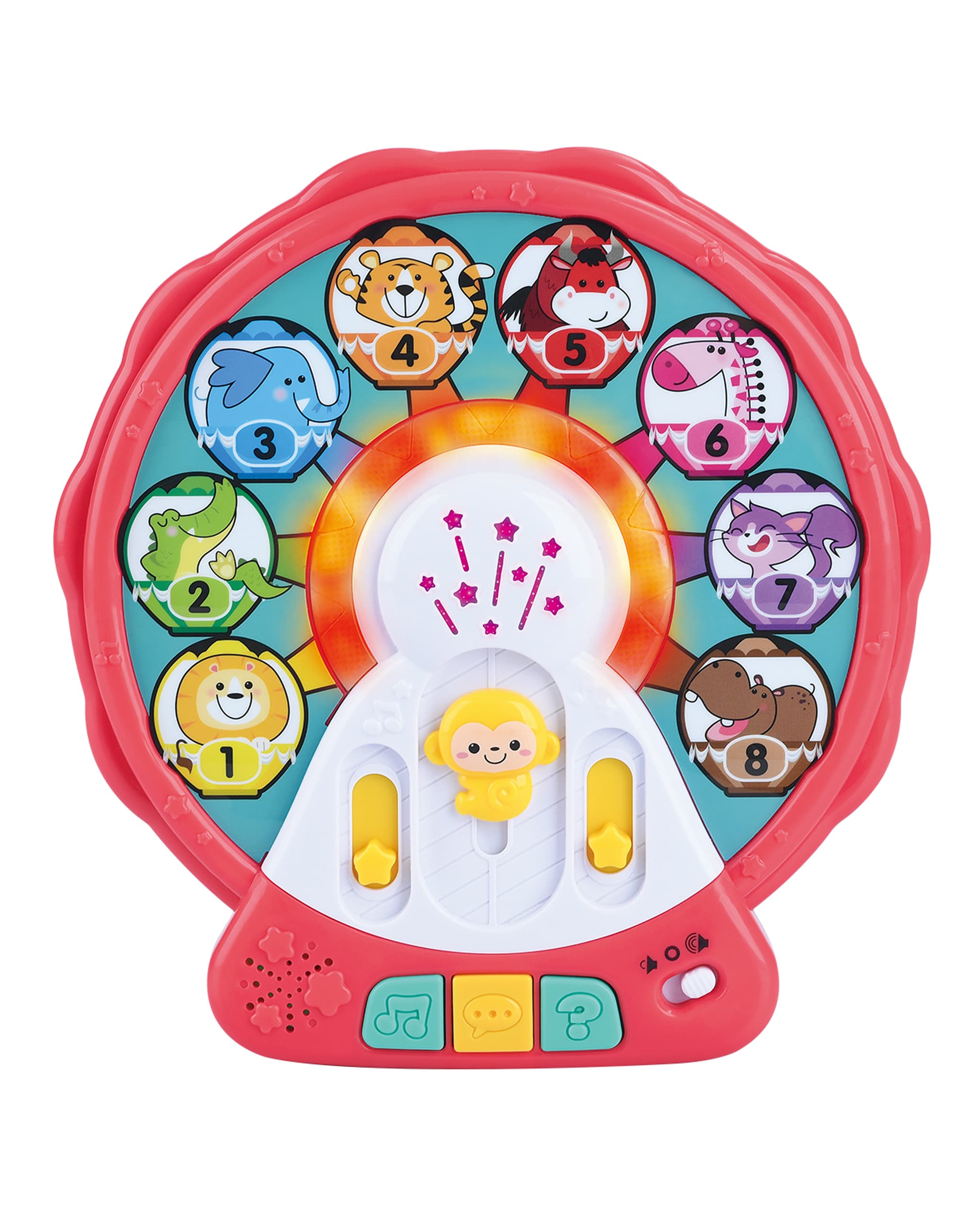 Value Mix Animal Learning Wheel Interactive Activity Toy