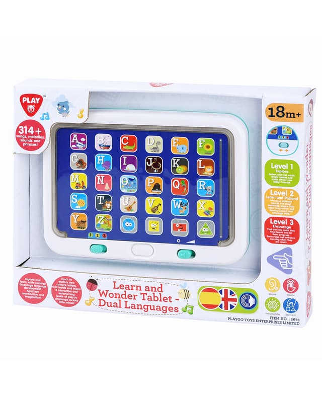 Play-Go Learn And Wonder Tablet Educational Toy thumbnail 2