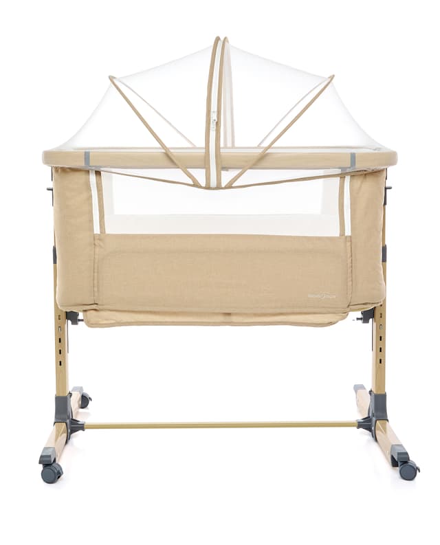 Archie Side Bassinet - Dark Beige thumbnail 3