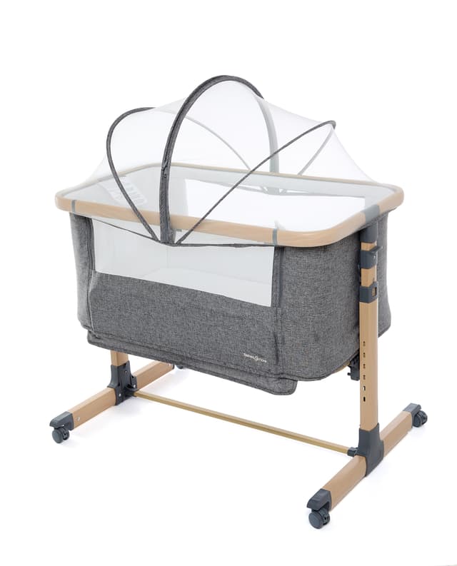 Archie Side Bassinet - Grey thumbnail 2