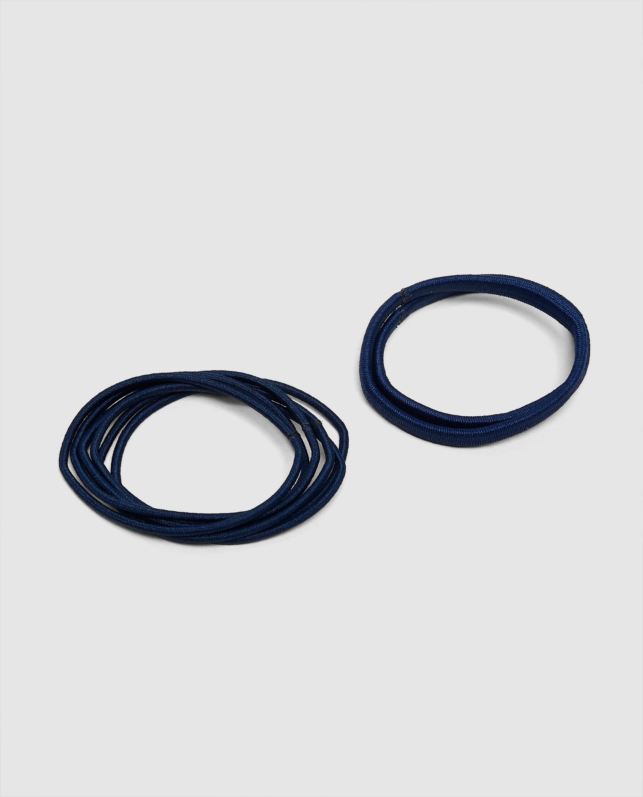 Bow Hair Tie Multipack 1,Navy thumbnail 3