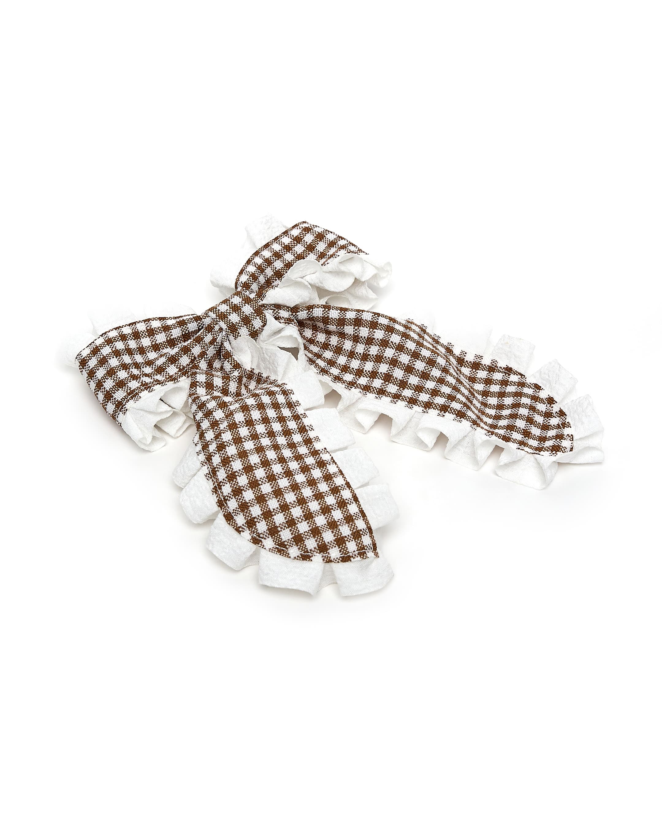  Bow Hair Tie,Brown thumbnail 2