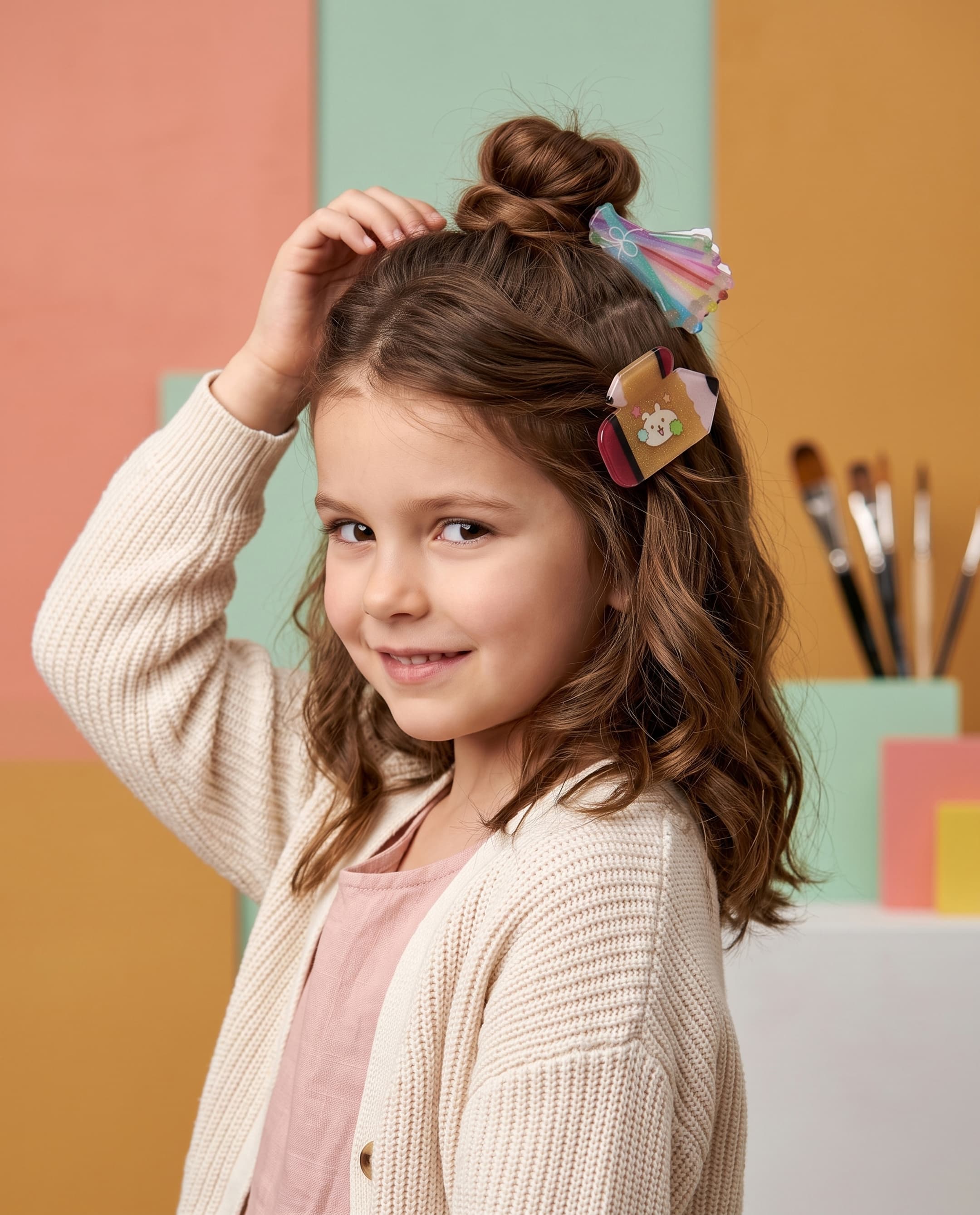 Novelity Hair Clip Set 9,Multi