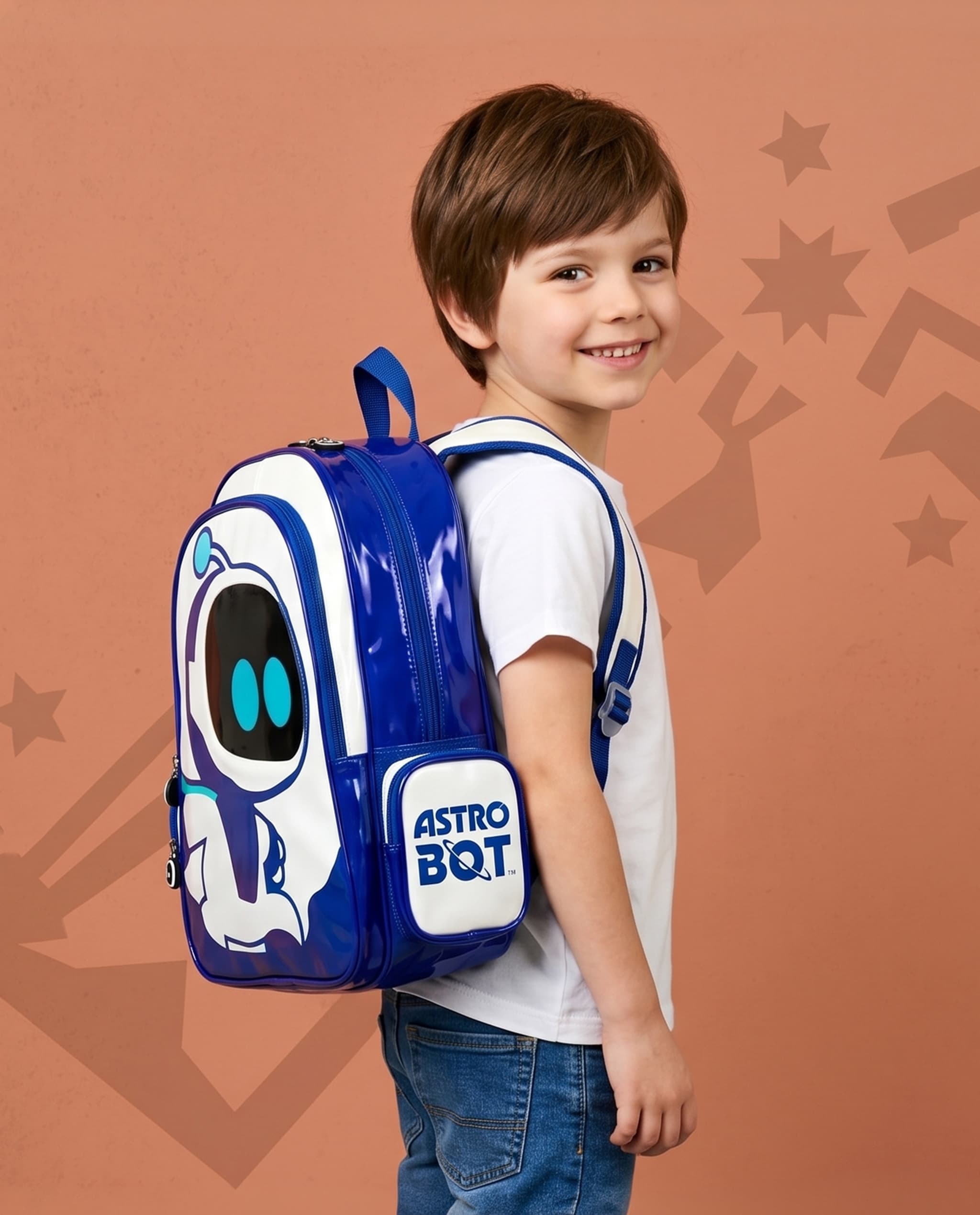 Playstation Astroboy Light Up Backpack 16"