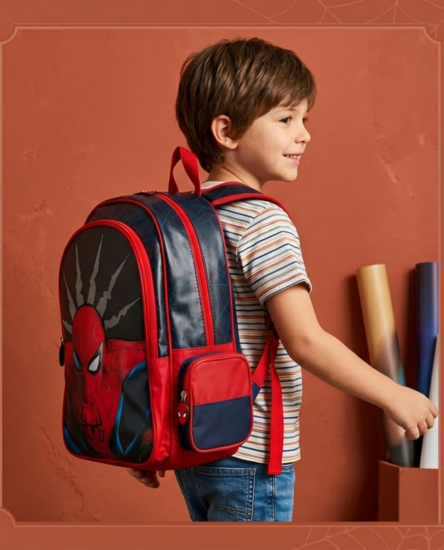 Marvel Spider-Man Light Up Backpack 16" thumbnail 1