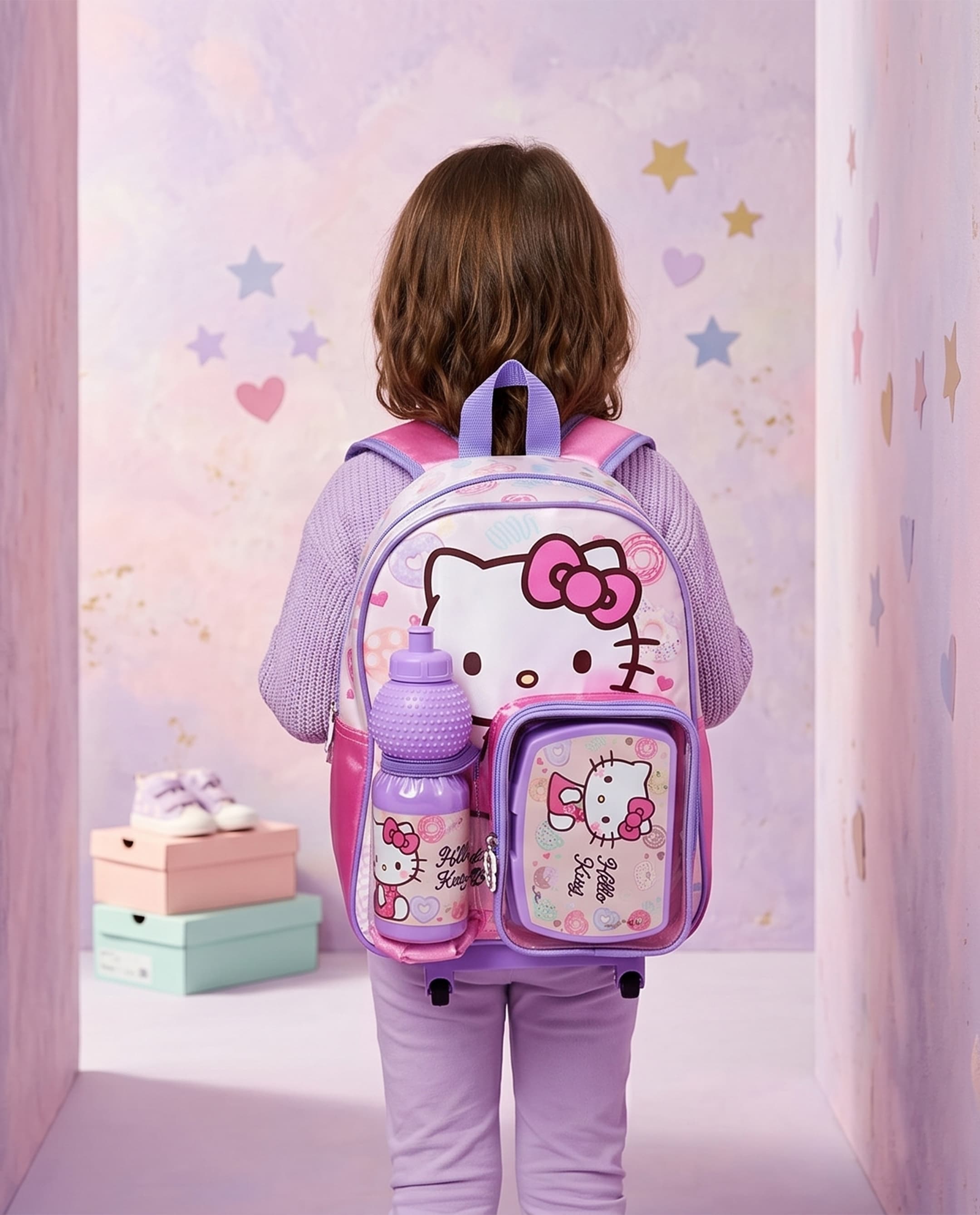 Sanrio Hello Kitty 3In1 Trolley Set 13" thumbnail 2