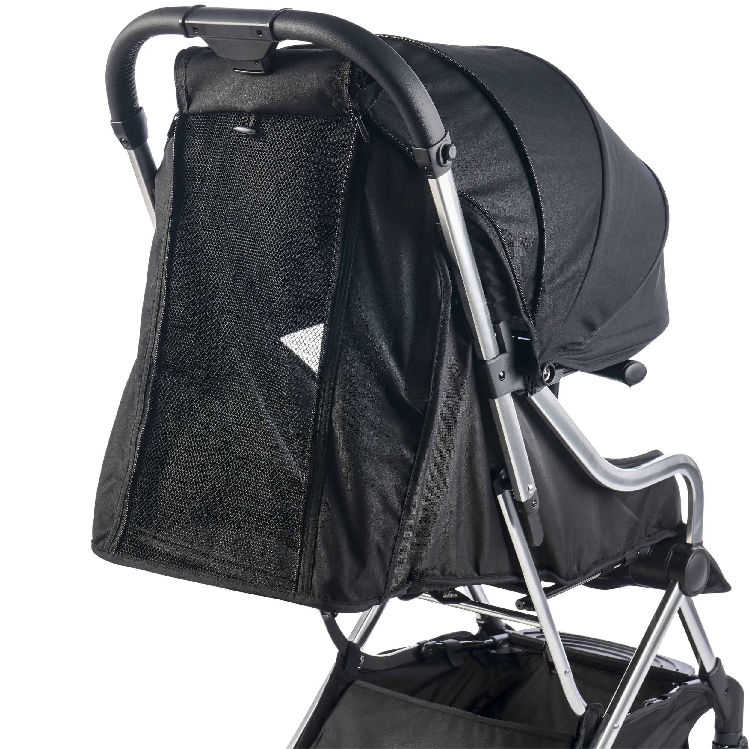 Gokke Compact Baby Stroller With 5 Point Safety Harness, Adjustable Handlebar, Suitable For Air Travel, 0-36 Months, Black - C102Abl