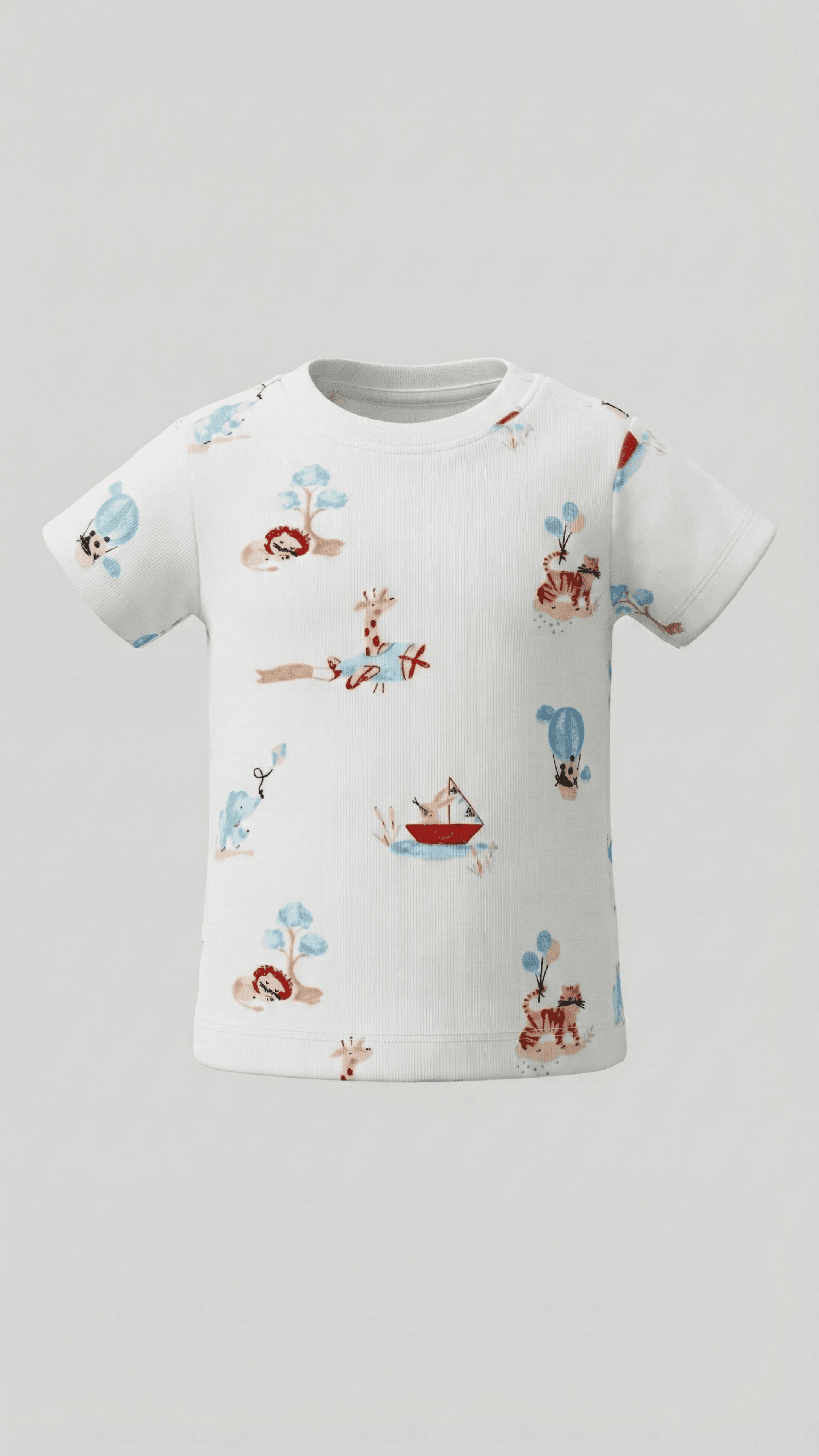 Pack of 3 Printed Short Sleeves T-Shirt