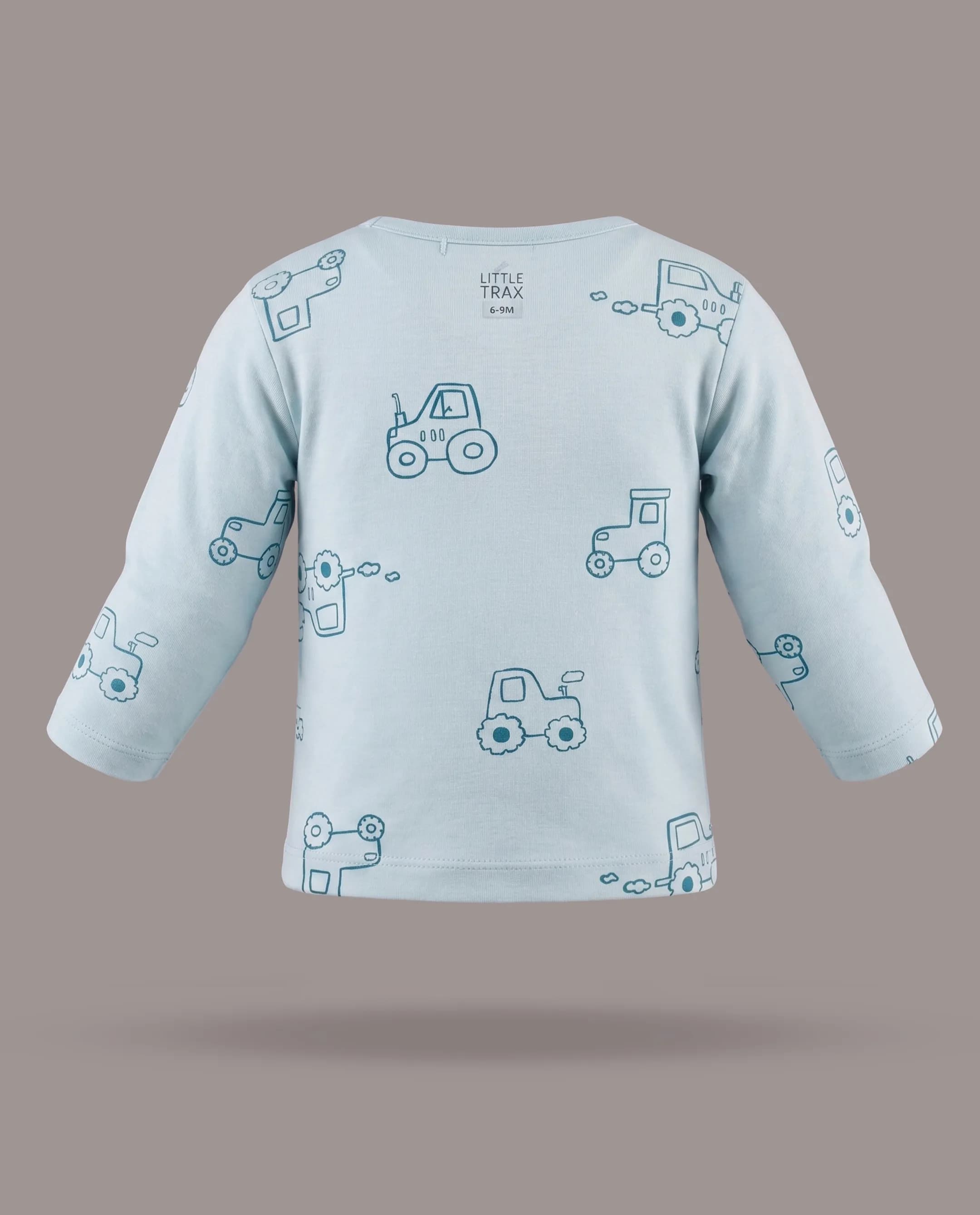 Printed Long Sleeves Pyjama Set thumbnail 4