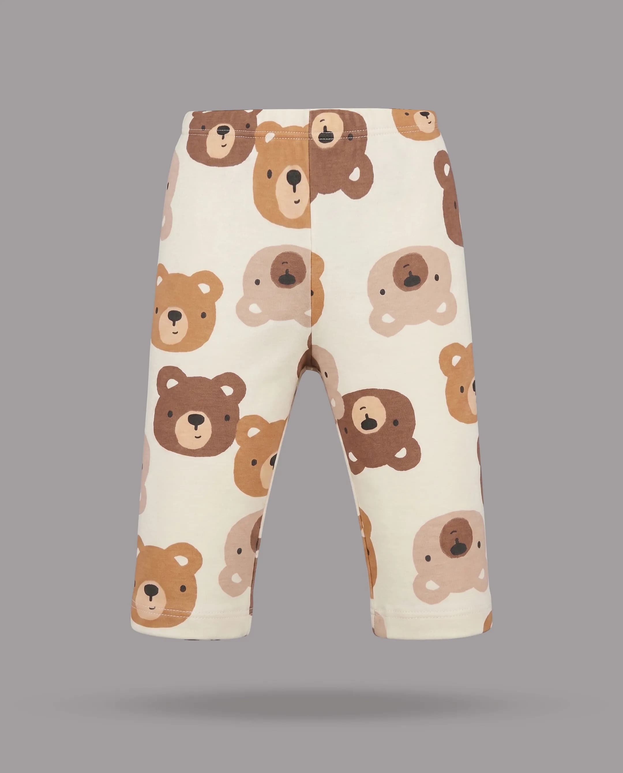 Teddy Printed Long Sleeves Pyjama Set thumbnail 6