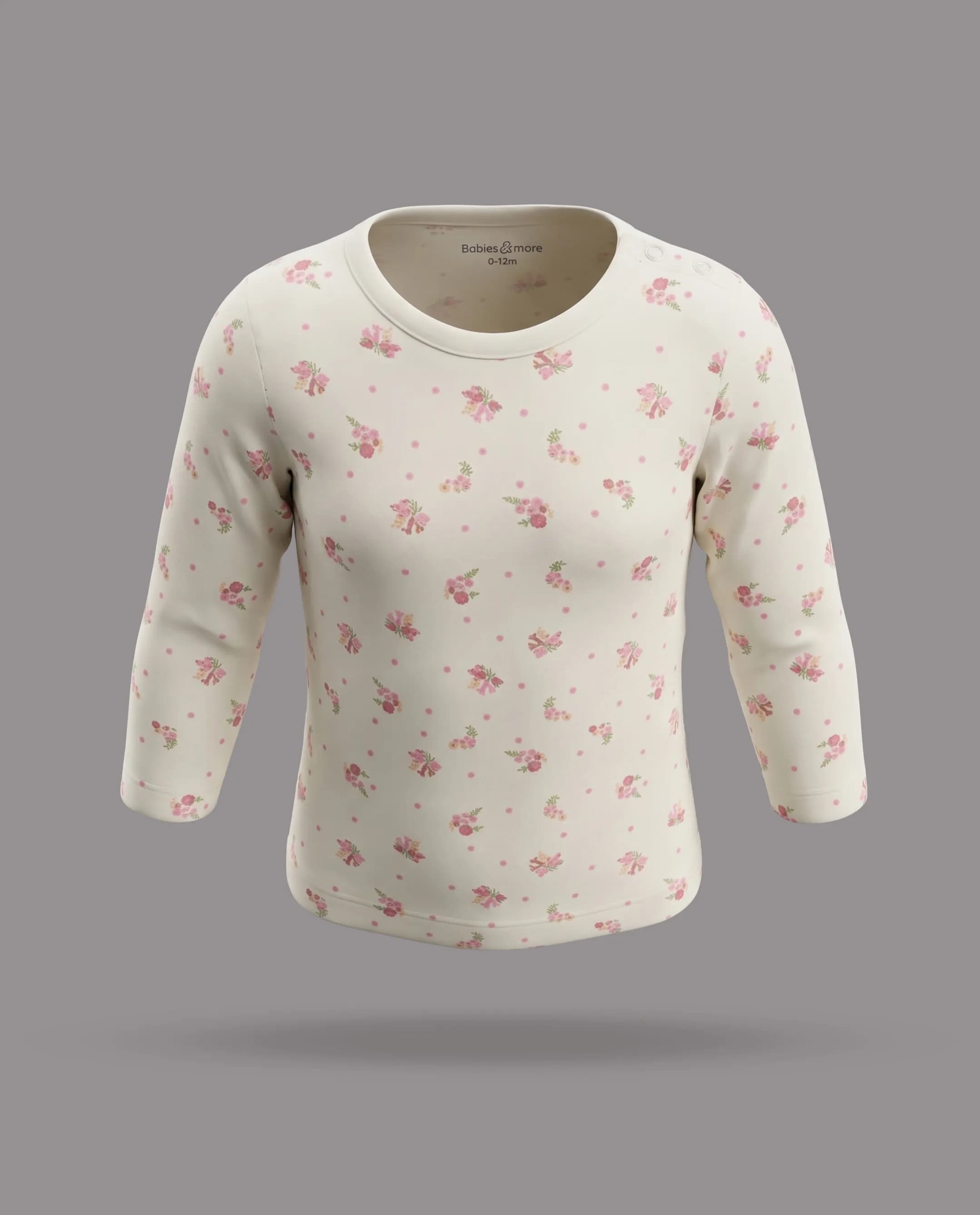 Printed Long Sleeves Pyjama Set