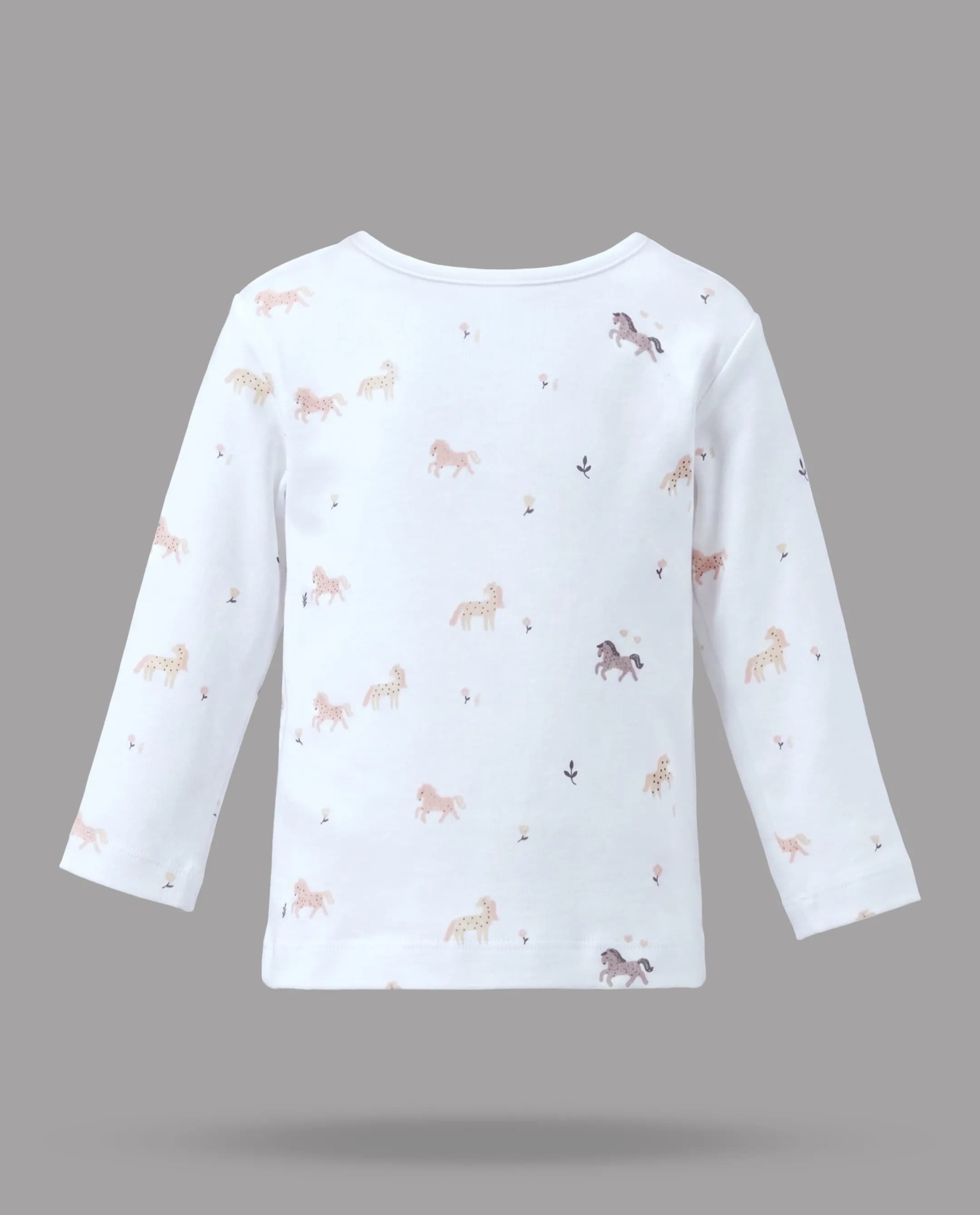 Printed Long Sleeves Pyjama Set