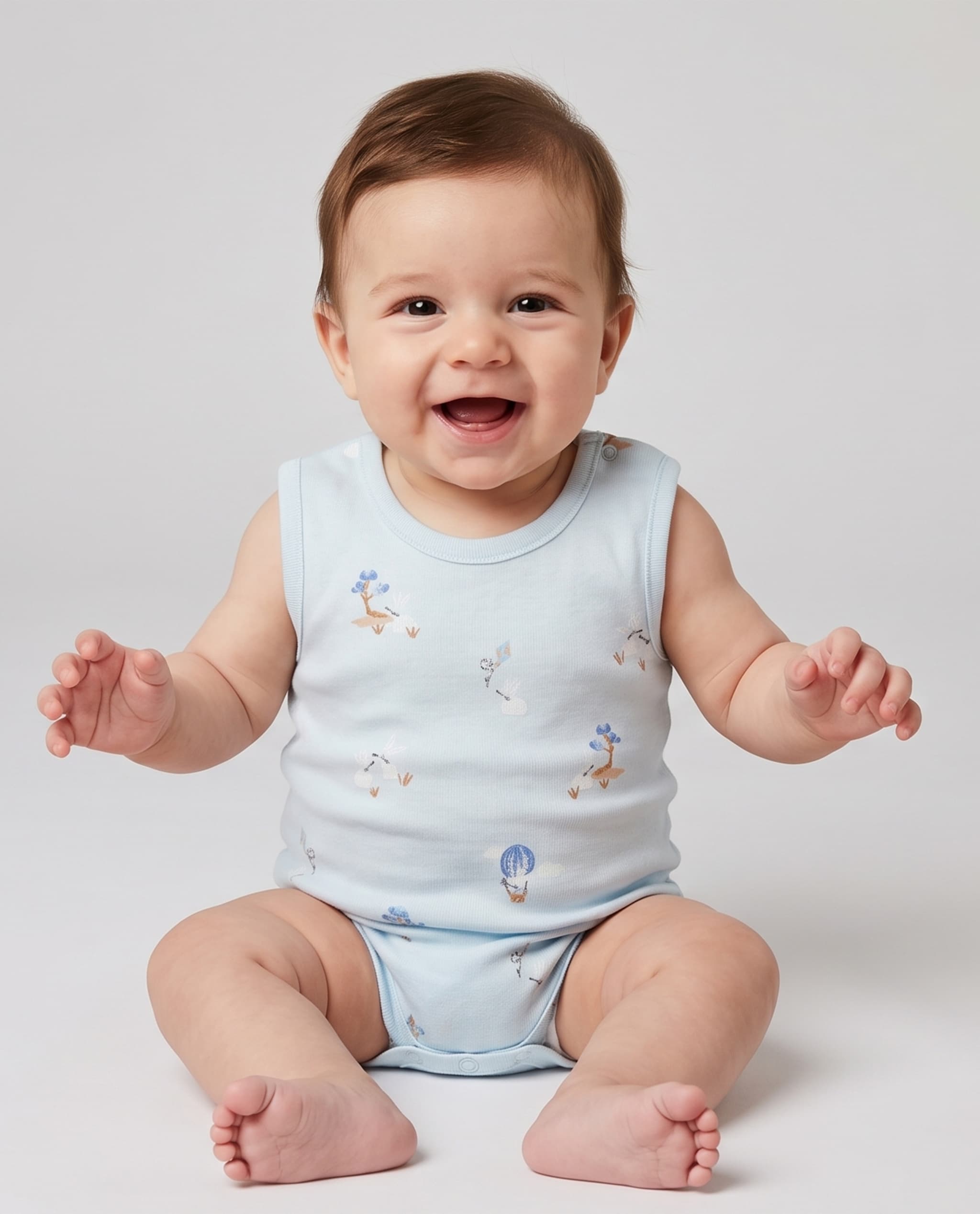 Multipack - 5Pk Sleeveless Bodysuit From Babies & more