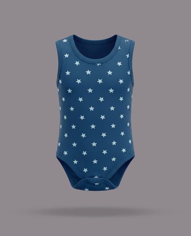 Multipack - 5Pk Sleeveless Bodysuit From Babies & more thumbnail 4