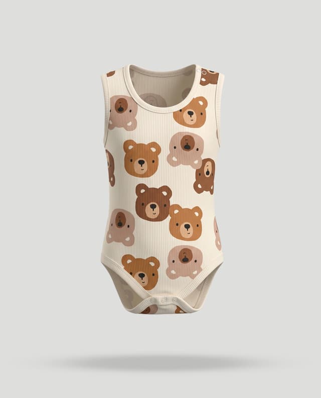 Pyjama Set - 5Pk Sleeveless Bodysuit From Babies & more thumbnail 4