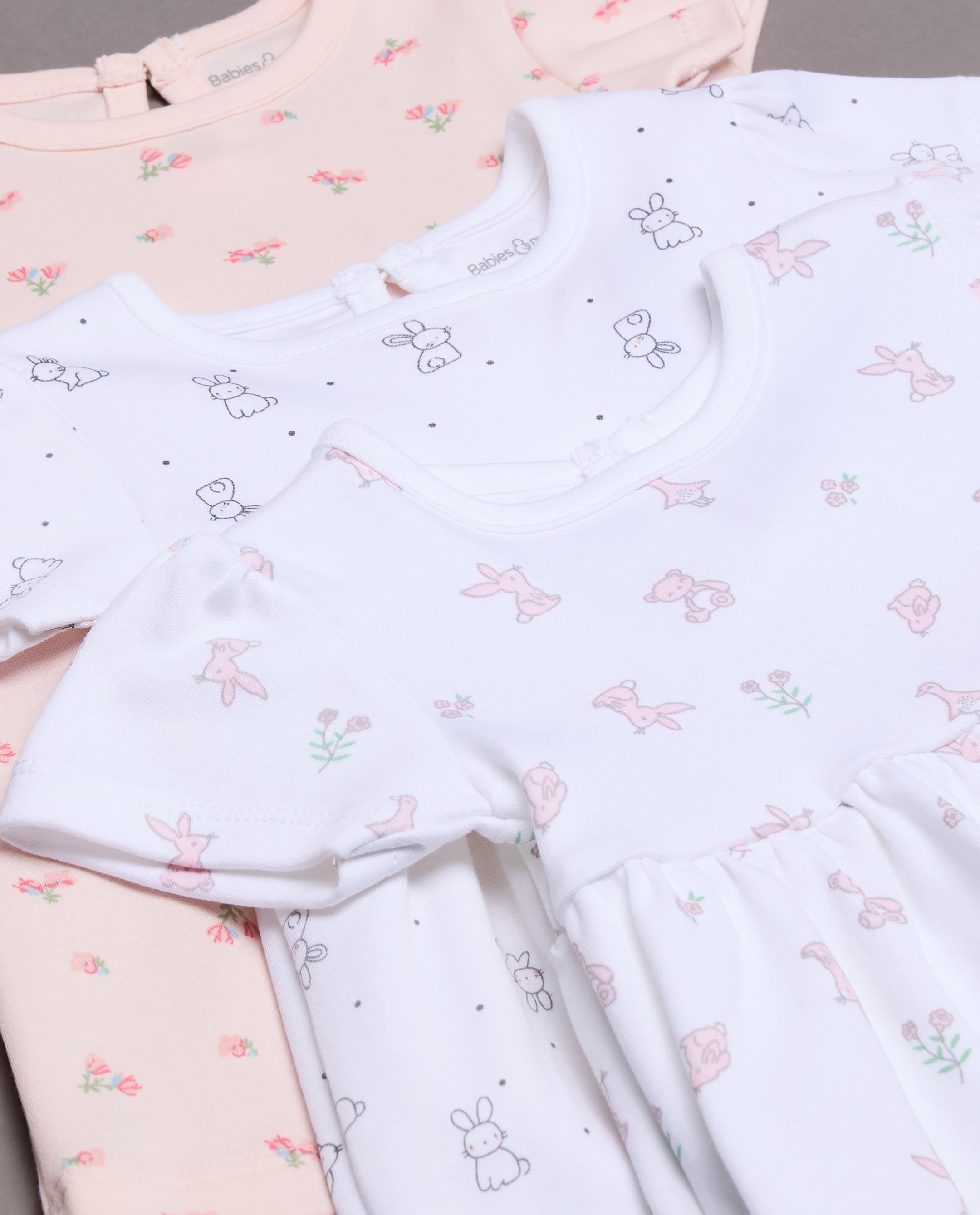 3 Pk Short Sleeves Dress