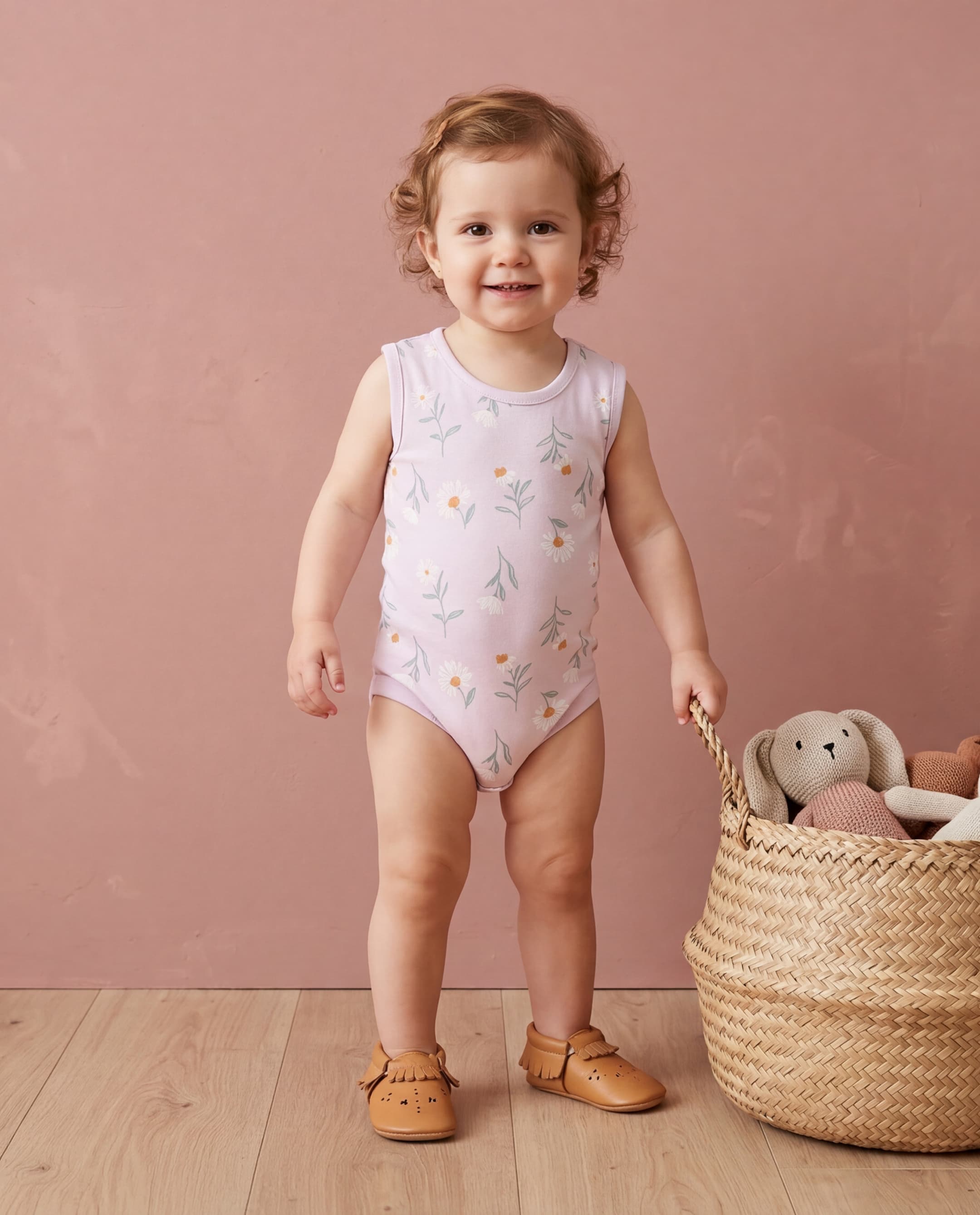 5 Pk Sleeveless Bodysuit