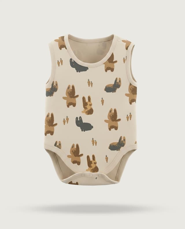 Multipack - 5Pk Sleeveless Bodysuit From Babies & more thumbnail 4