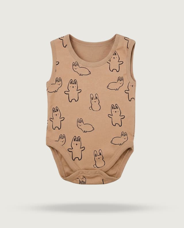 Multipack - 5Pk Sleeveless Bodysuit From Babies & more thumbnail 5