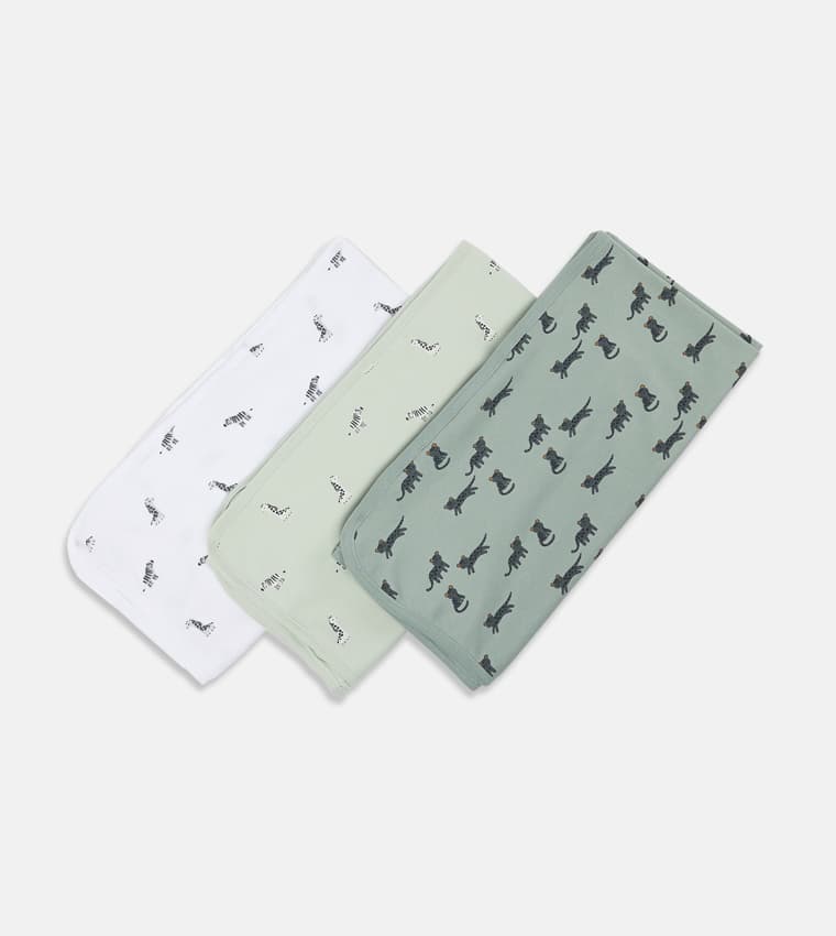 Babies & more 3-Pack Receiving Blankets
