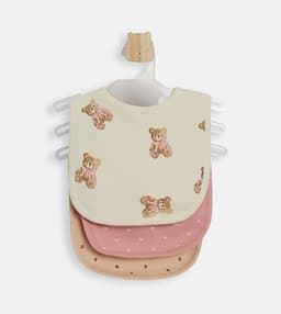 Babies & more 3-Pack Soft Cotton Bibs