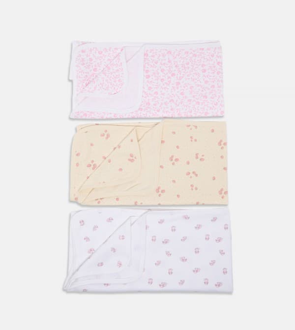 Babies & more 3-Pack Receiving Blankets