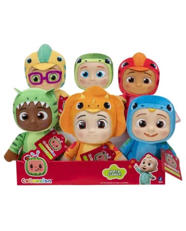 Cocomelon Little Plush Figures - 6 Pack - Multicolor thumbnail 1