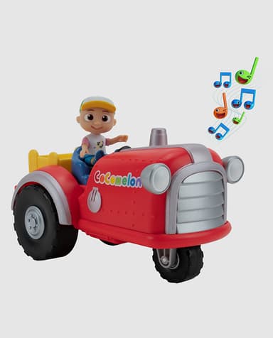 Cocomelon Musical Vehicle Tractor - Multicolor thumbnail 3