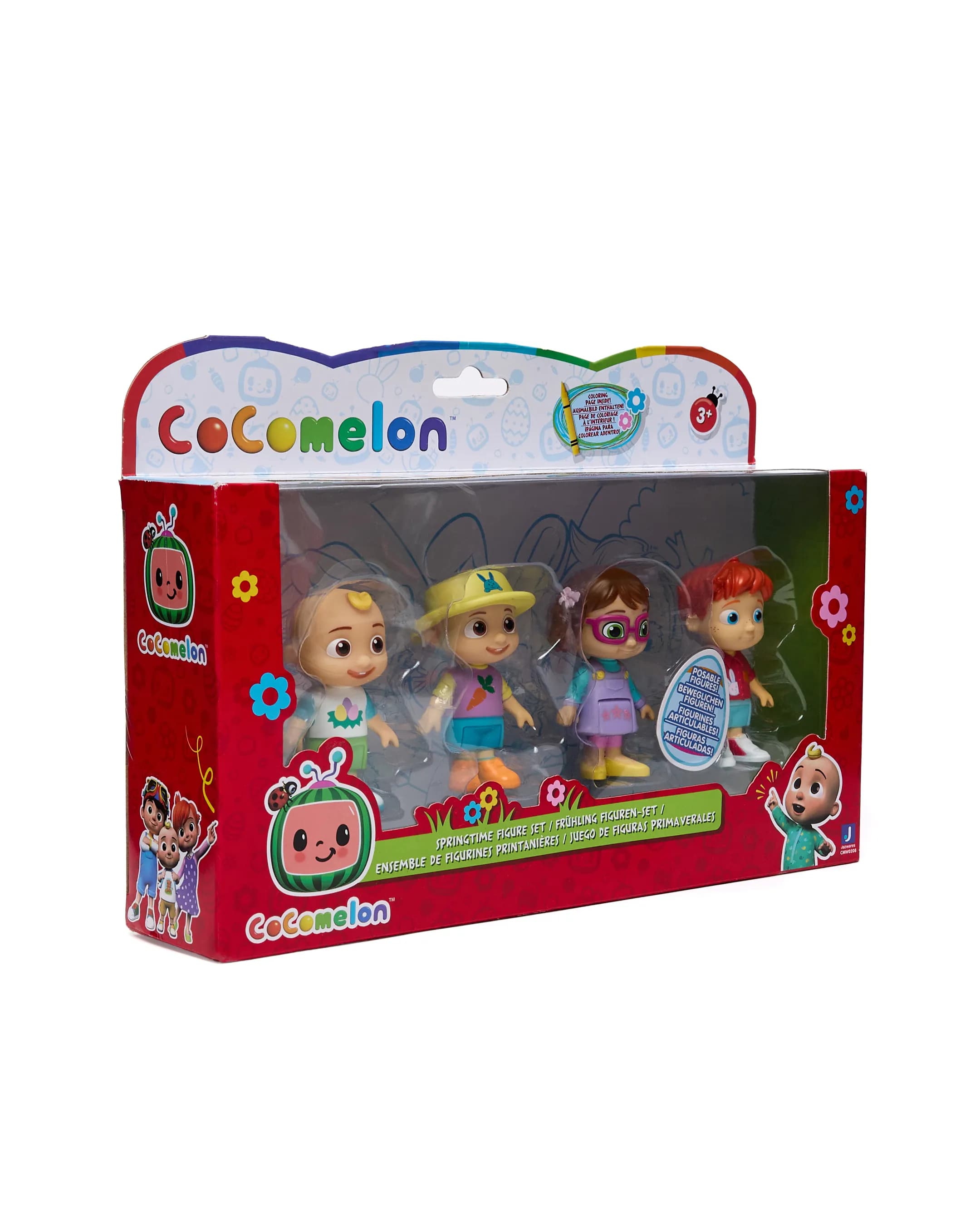 Cocomelon Springtime 4 Figure Pack - Multicolor thumbnail 8