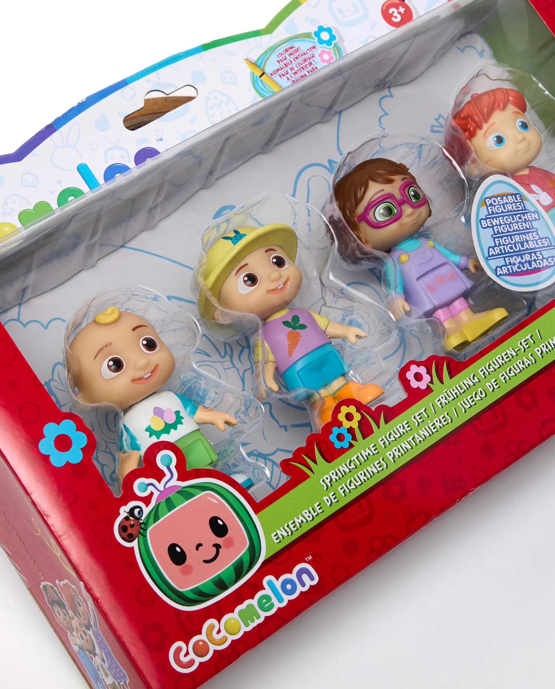 Cocomelon Springtime 4 Figure Pack - Multicolor thumbnail 10