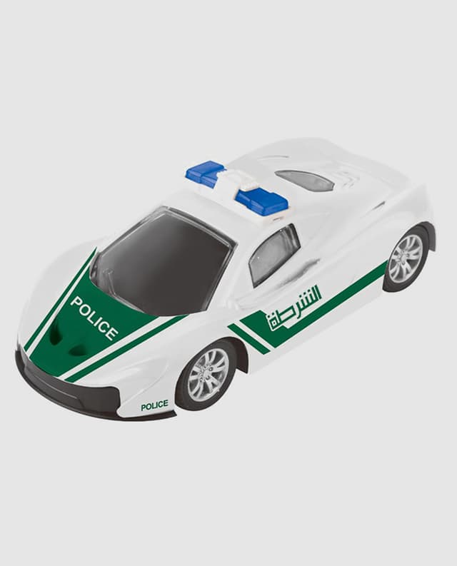 Pjoy Power Joy V.Vroom Diecast Dxb Police 1/43 - Multicolor thumbnail 2