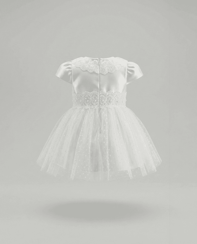 Embroidered Short Sleeves Dress thumbnail 2