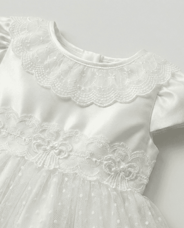 Embroidered Short Sleeves Dress thumbnail 4