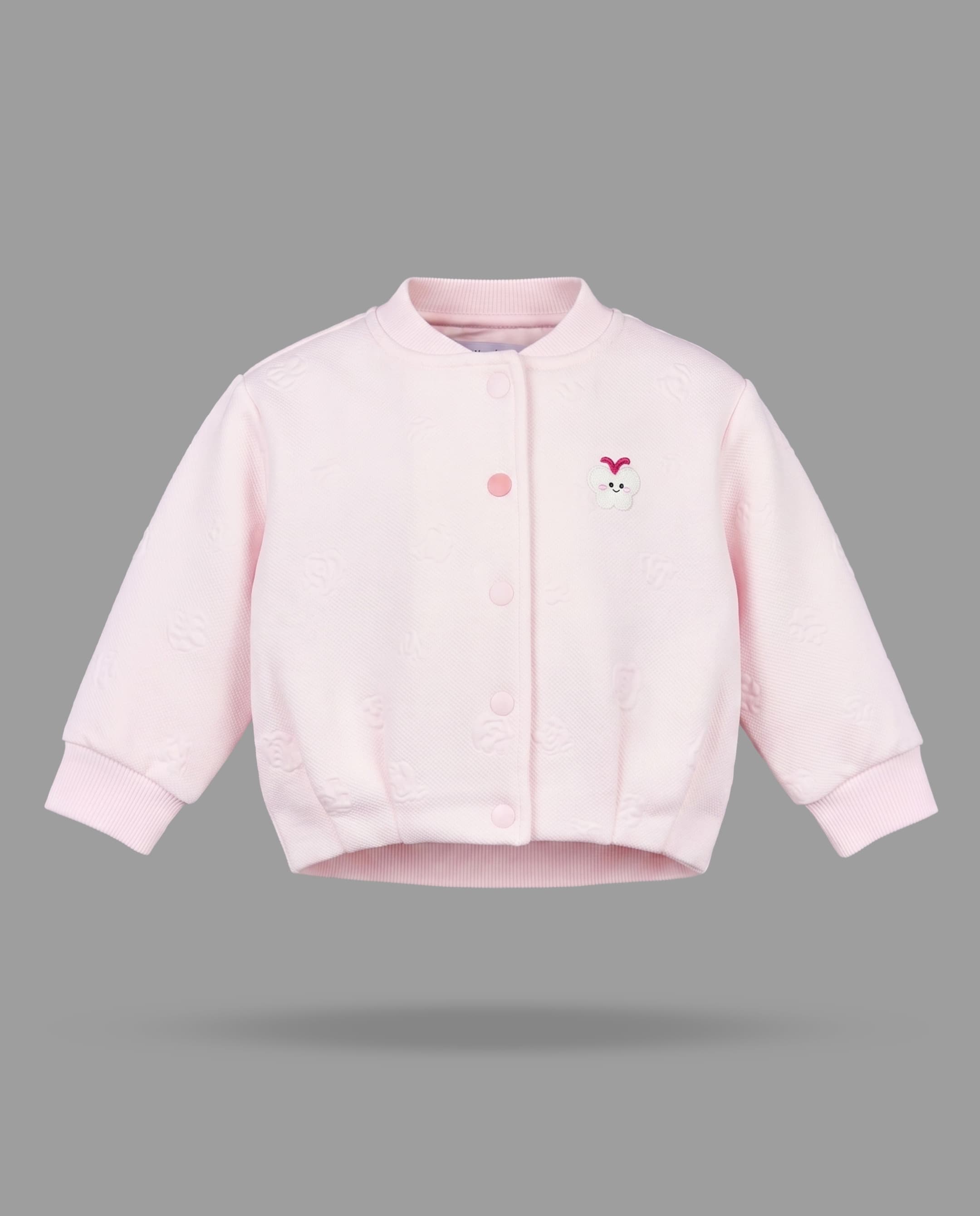 Long Sleeves Girls Knit Jacket thumbnail 3
