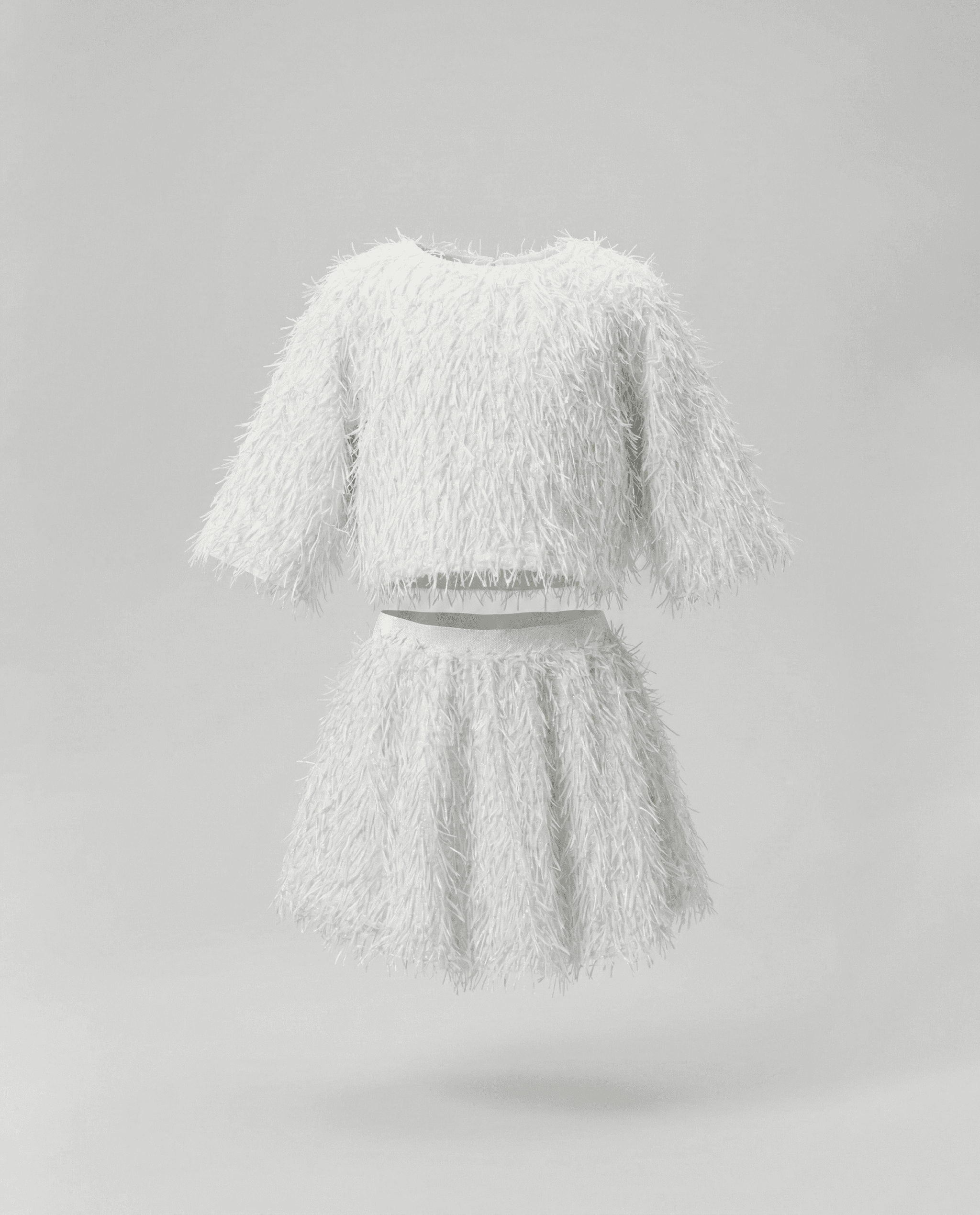 Babies and More Short Sleeves Co-Ord Set - Off White