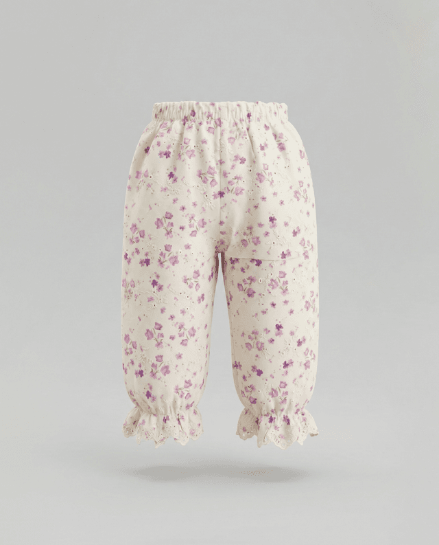 Babies and More Sleeveless Co-Ord Pants Set - Cream thumbnail 4