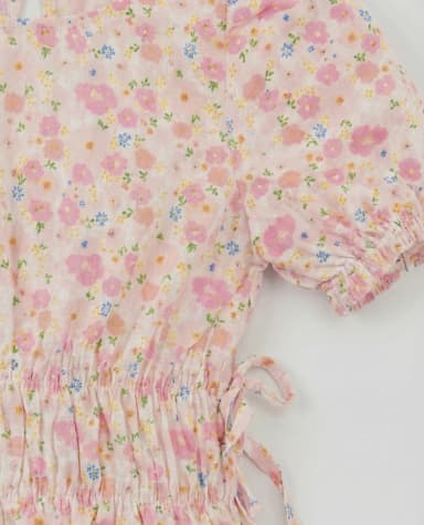 Babies and More Short Sleeves Co-Ord Pants Set - Pink thumbnail 5