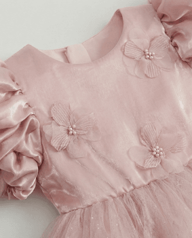 Babies and More Short Sleeves Dress - Pink thumbnail 3
