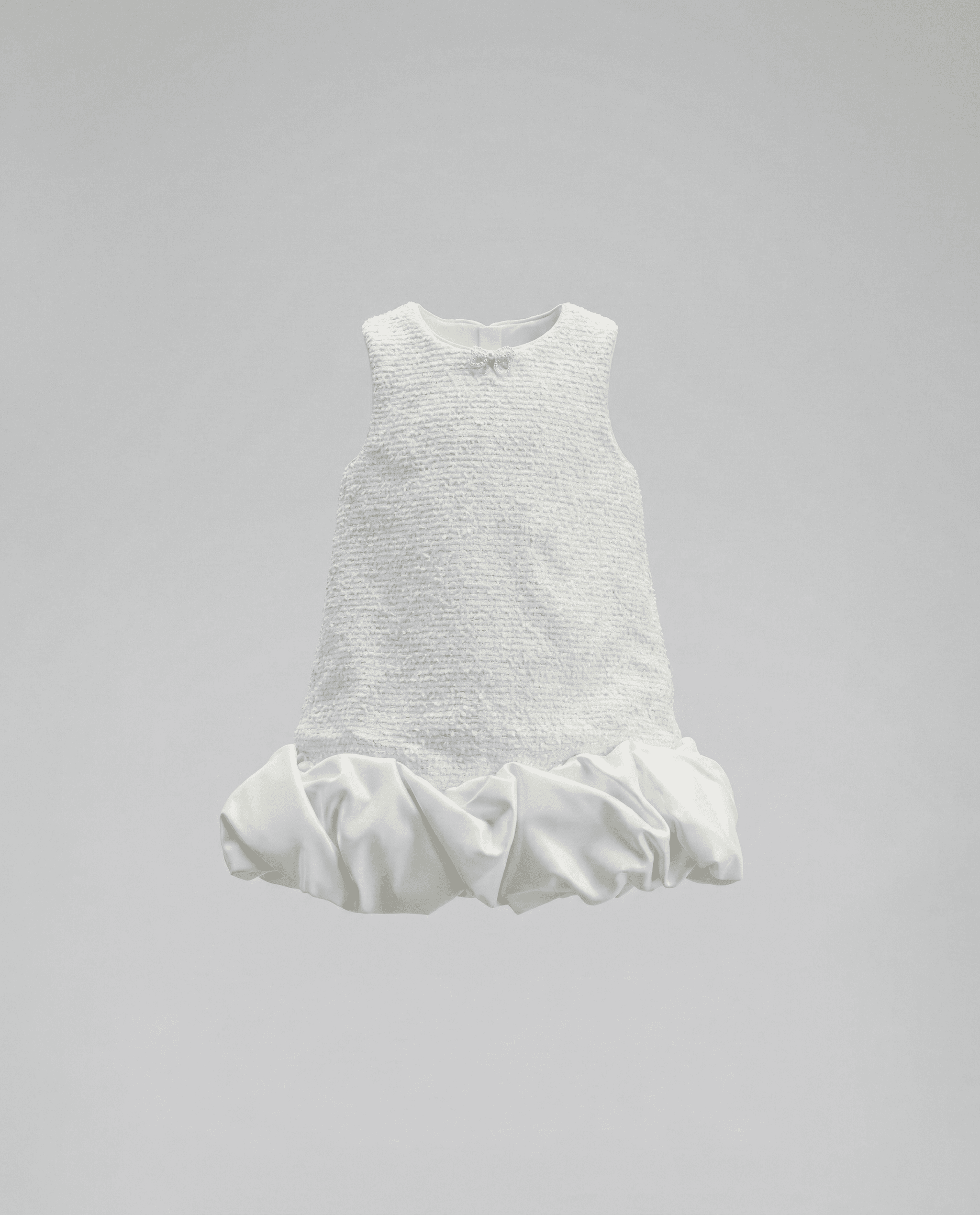 Babies and More Sleeveless Dress - Off White