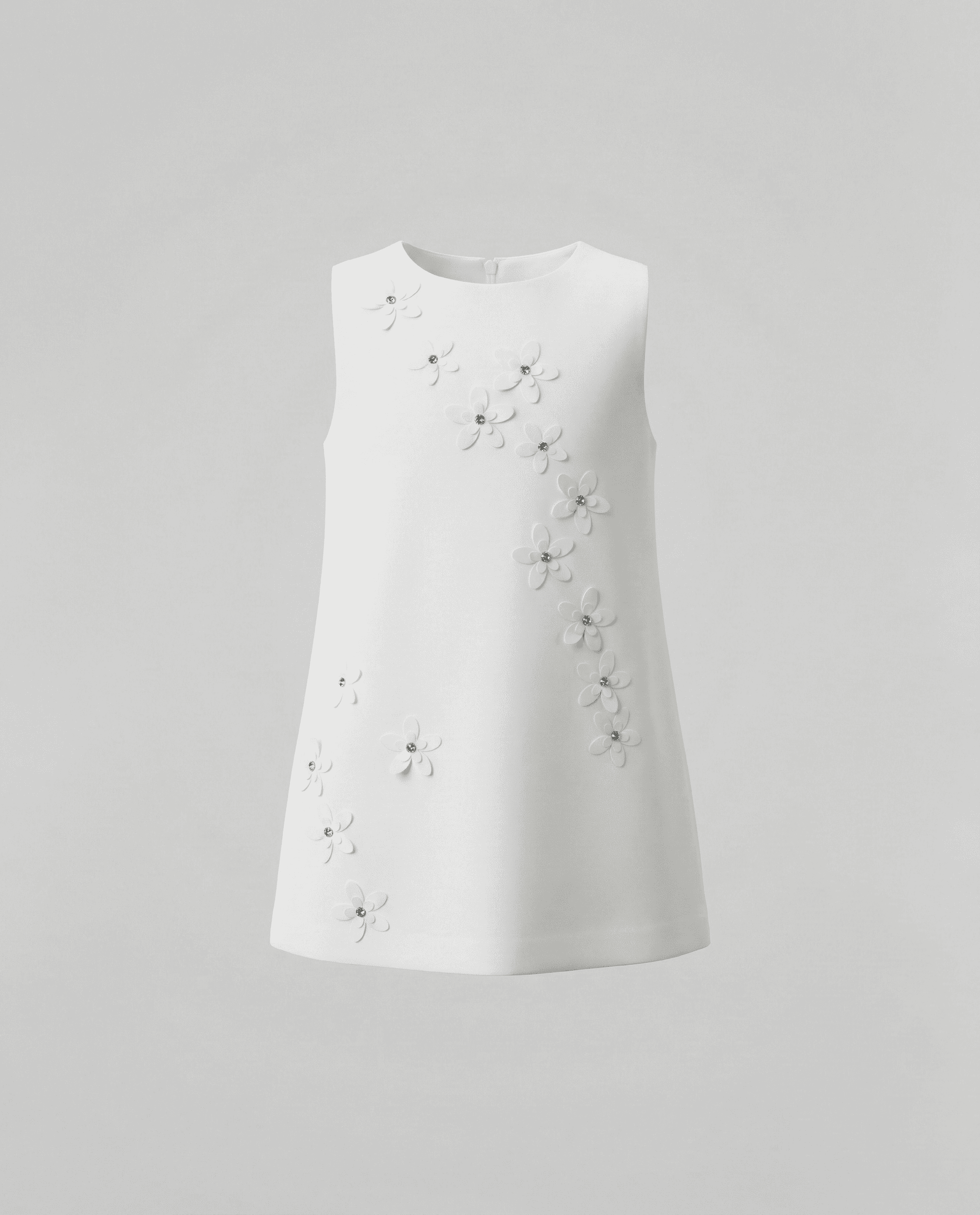 Babies and More Sleeveless Dress - Off White