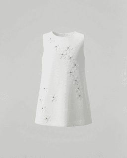 Babies and More Sleeveless Dress - Off White