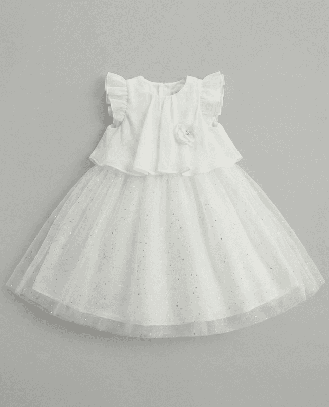 Floral Detail Sleeveless Dress thumbnail 5