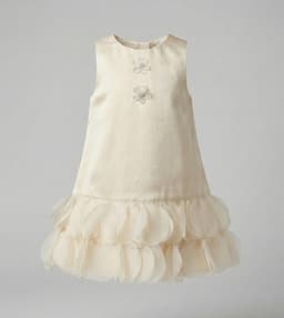 Embellished Sleeveless A-Line Dress