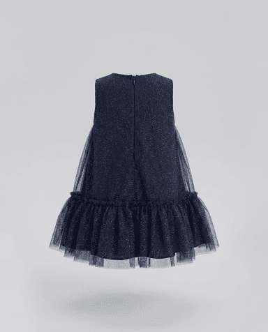 Babies and More Sleeveless Dress - Navy thumbnail 2
