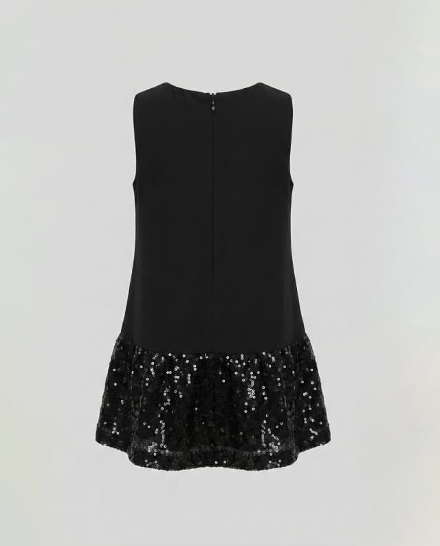 Babies and More Sleeveless Dress - Black thumbnail 2