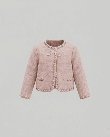 Babies and More Long Sleeves Girls Jacket - Pink thumbnail 1