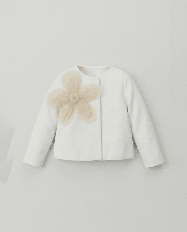 Floral Detail Long Sleeves Jacket thumbnail 3