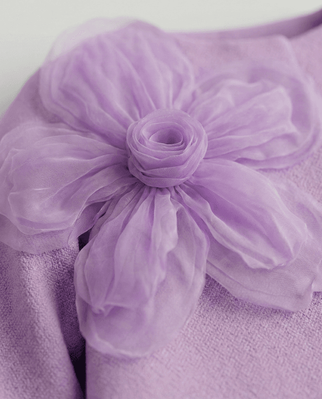 Floral Detail Long Sleeves Jacket thumbnail 4