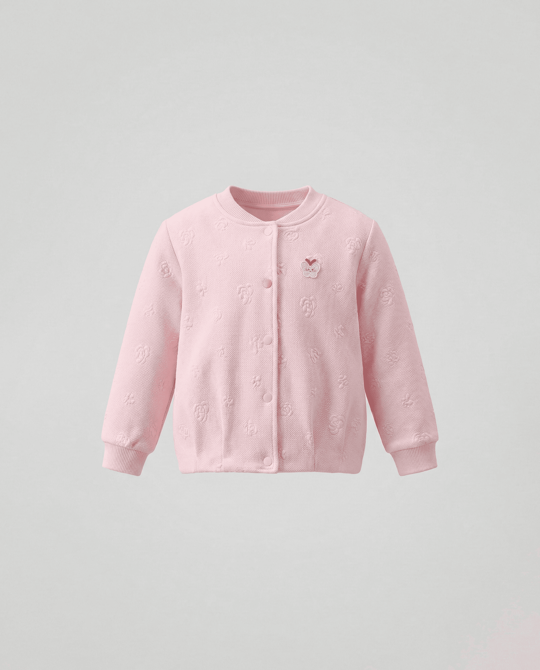Babies and More Long Sleeves Girls Knit Jacket - Pink