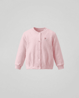 Babies and More Long Sleeves Girls Knit Jacket - Pink